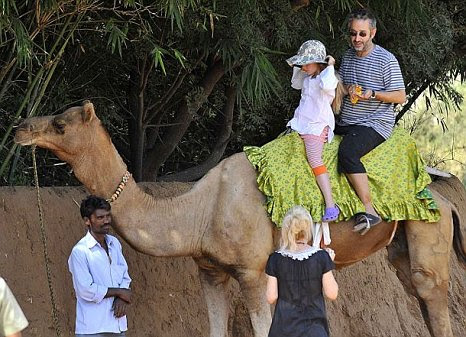 jonathan ross david baddiel. David Baddiel rides a camel