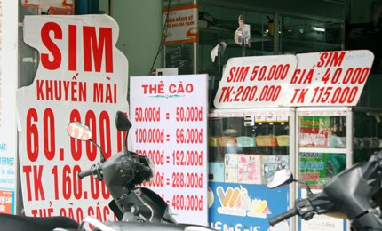  Các cửa hàng bán SIM nhỏ lẻ, kinh doanh SIM đã kích hoạt sẵn sẽ không còn được hoạt động (Ảnh minh họa)