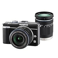 Olympus PEN E-PL1 12.3MP Live MOS Micro Four Thirds Interchangeable Lens Digital Camera with 14-42mm f/3.5-5.6 Zuiko Digital Zoom Lens & Olympus M.Zuiko Digital ED 40-150mm f/4.0-5.6 Lens