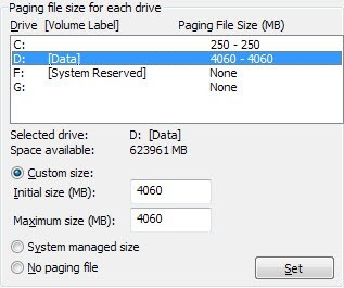 paging file dioptimalkan