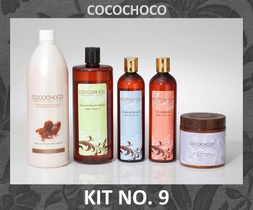 COCOCHOCO Professional Kit no. 09 -COCOCHOCO Keratin Treatment 33.8 Oz, Free Sulphate Shampoo 33.8 Oz, Clarifying Shampoo 13.5 Oz, Care Conditioner 13.5 Oz, Keratin Hair Mask 17 Oz On Sale