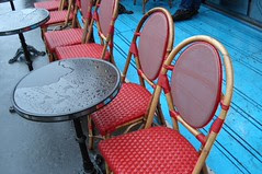 Café Nord Sud, rainy day in Paris by Julie70