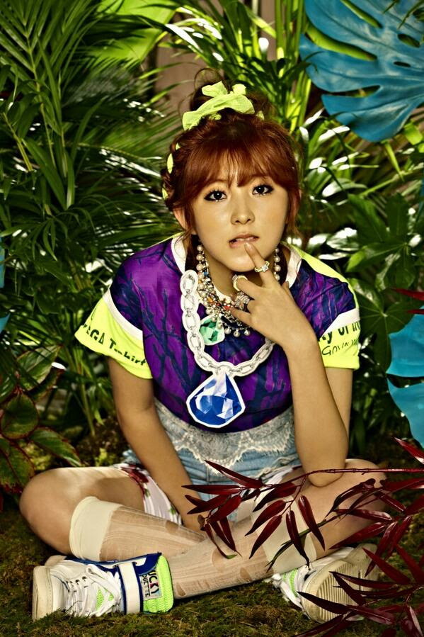 Foto So Hyun 4Minute di Tease Single 'What's Your Name ?'