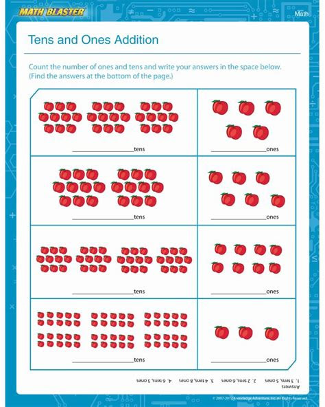  worksheets for kindergarten tens and ones kindergarten worksheets