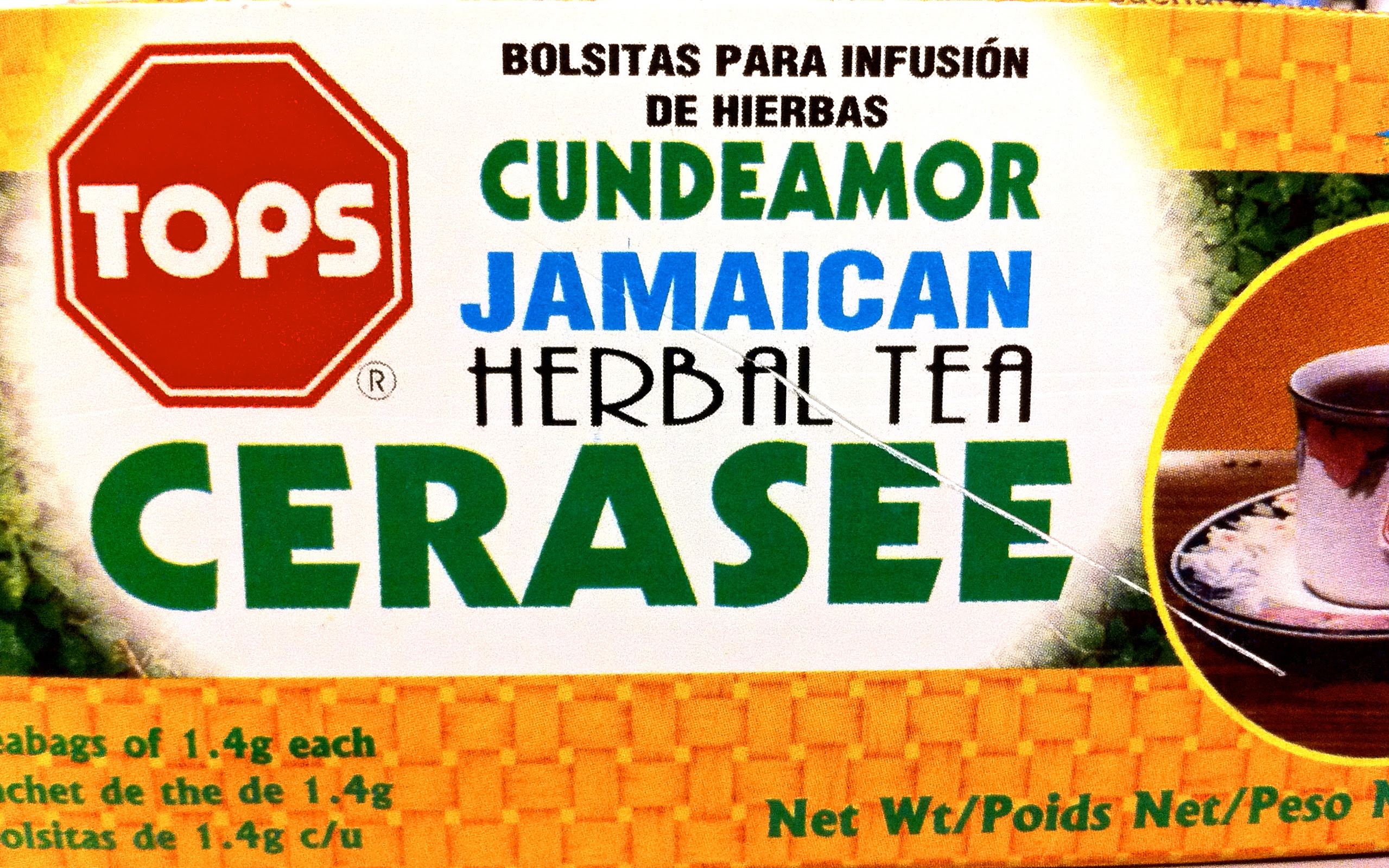 Tops jamaican cerasee tea