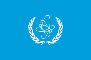 Flag of the International Atomic Energy Agency...