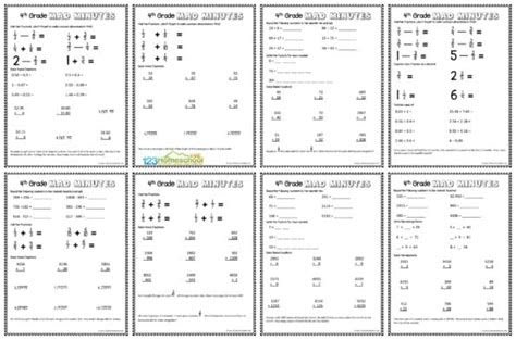  free printable 4th grade math worksheets pdf