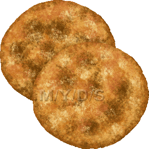 煎餅 センベイ のイラスト 条件付フリー素材集