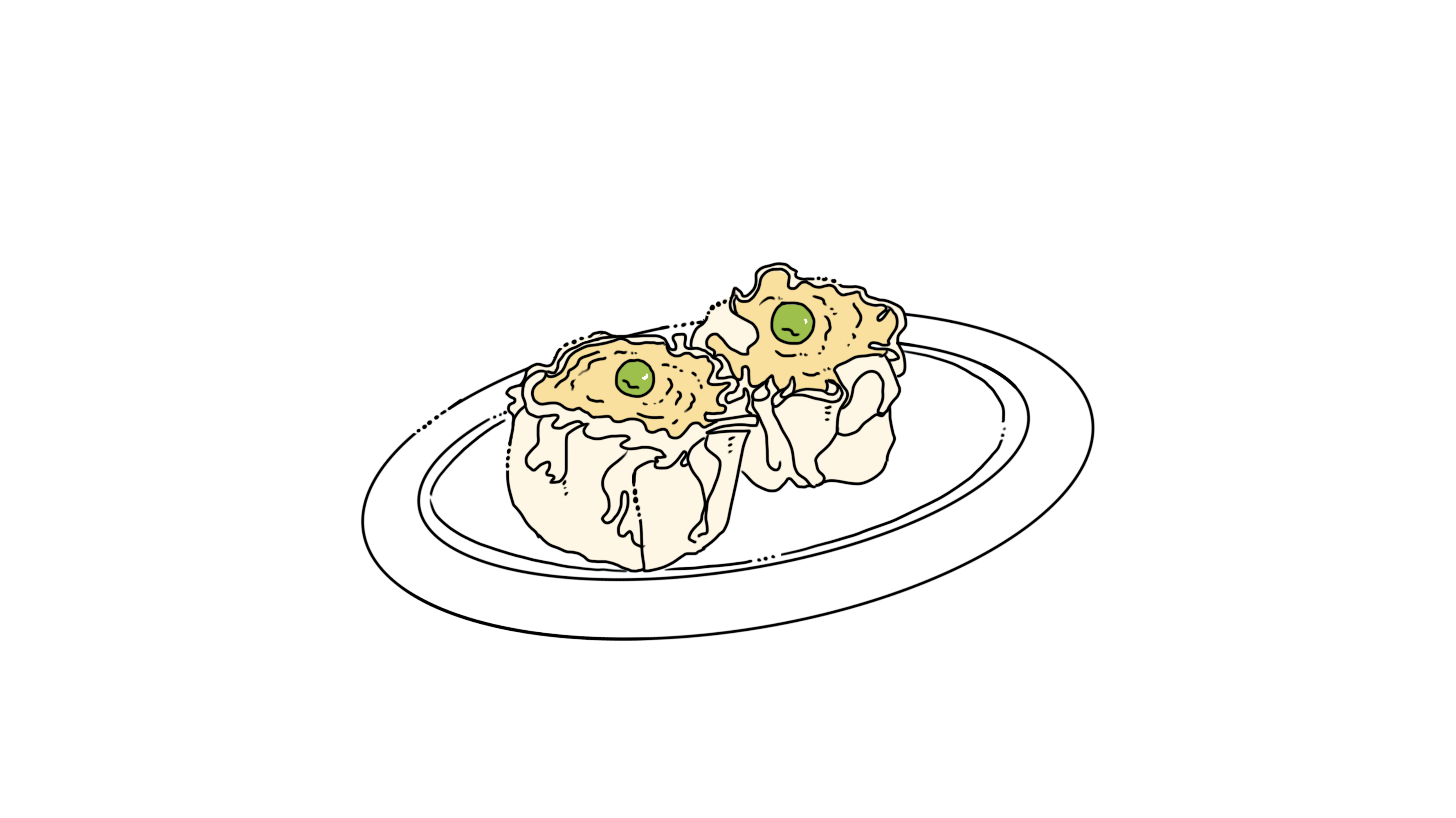 シュウマイにグリーンピースを乗せるきっかけは 給食だった 食の雑学ノート Eat University イートユニバーシティ