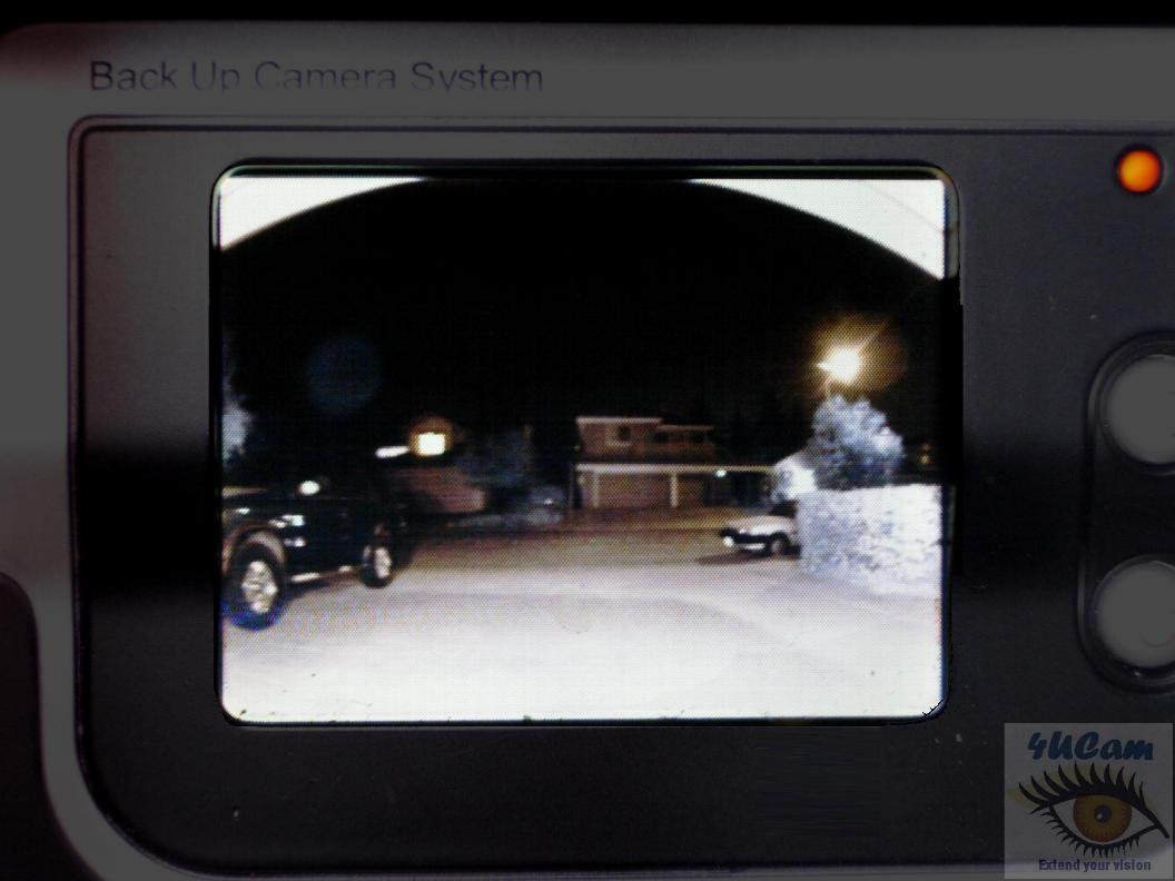  WIRELESS Signal Backup TWO Camera SPLIT screen REAR VIEW RV Trailer