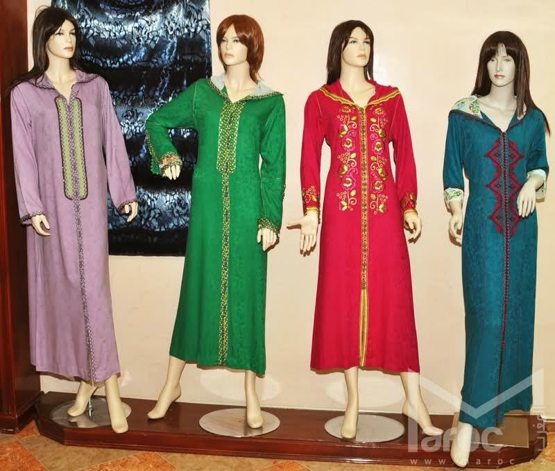 جديد موديلات الجلابة المغربية 2014 