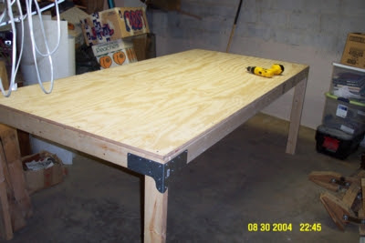 Woodwork 4 X 8 Work Table Plans PDF Plans
