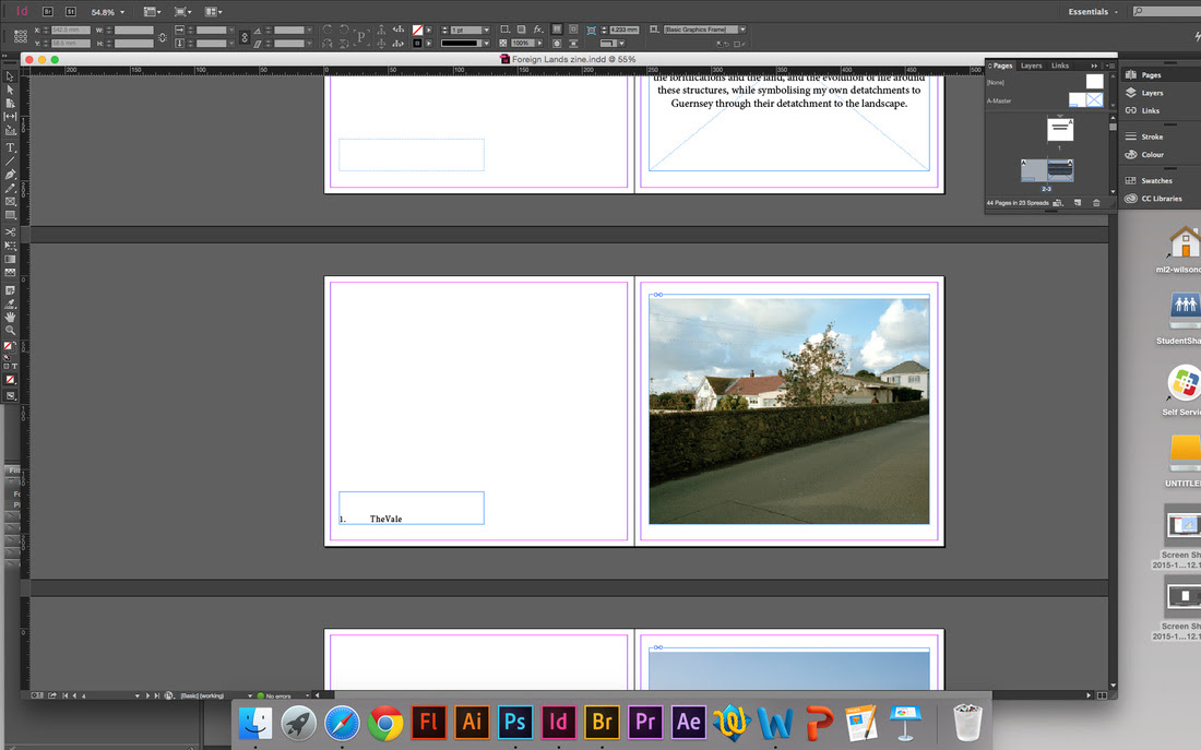 Download Mock up book - Zine - FOREIGN LANDS