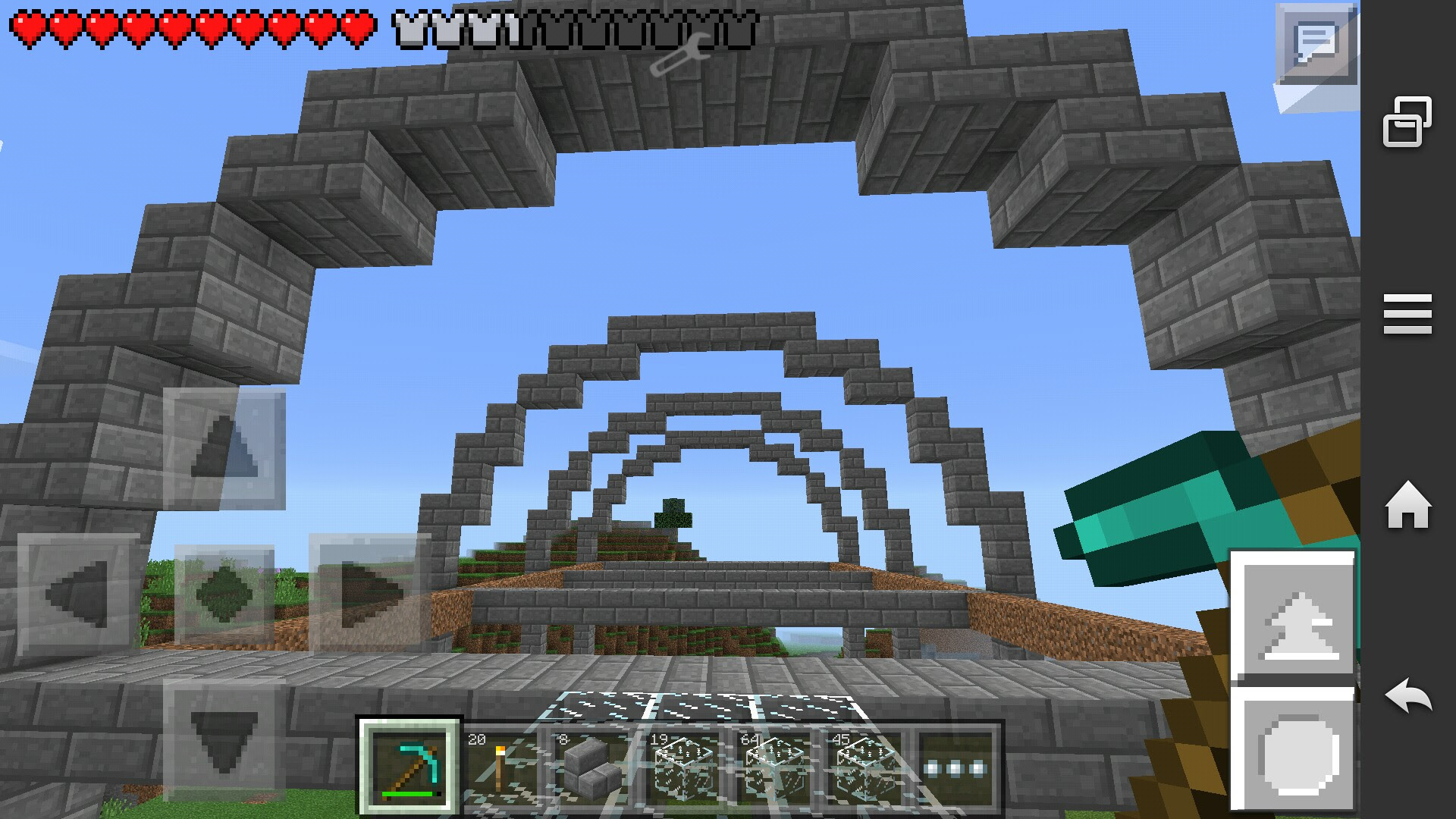 アーチ屋根の駅 ５日目 マイクラpe With Factorization