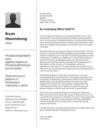 Free Cover Letter Templates In Microsoft Word Doc Docx Format Creativebooster