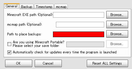 Minecraft でバックアップする習慣を にこにこ風味 Weblog