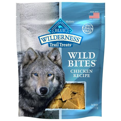 Excellent everyday dog food for adults who just need nutrition and weight maintenance. Blue Buffalo Blue Wilderness Trail Treats Chicken Wild