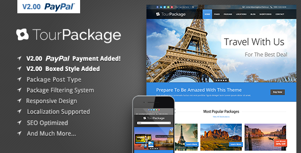 Tour Package - Wordpress Travel/Tour Theme by GoodLayers ...