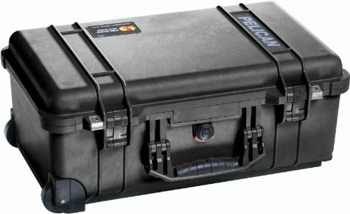 Pelican 1510-004-110 Case with Padded Dividers, Black