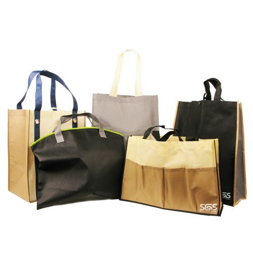 Reusable Carrier Tote Bags - Set of 5