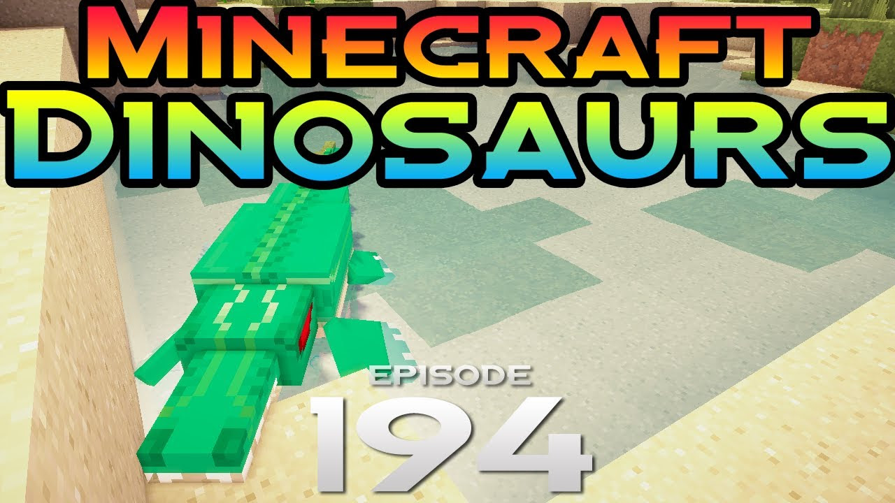 Minecraft Dinosaurs!  194  Fossil Hunting!  YouTube