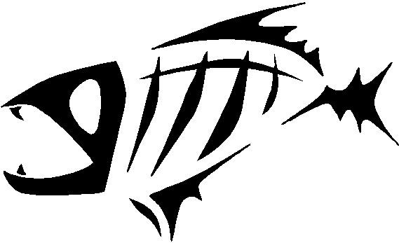 Download Fish Bone Silhouette at GetDrawings | Free download