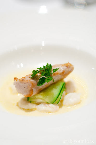 wolgan valley seared rabbit loin