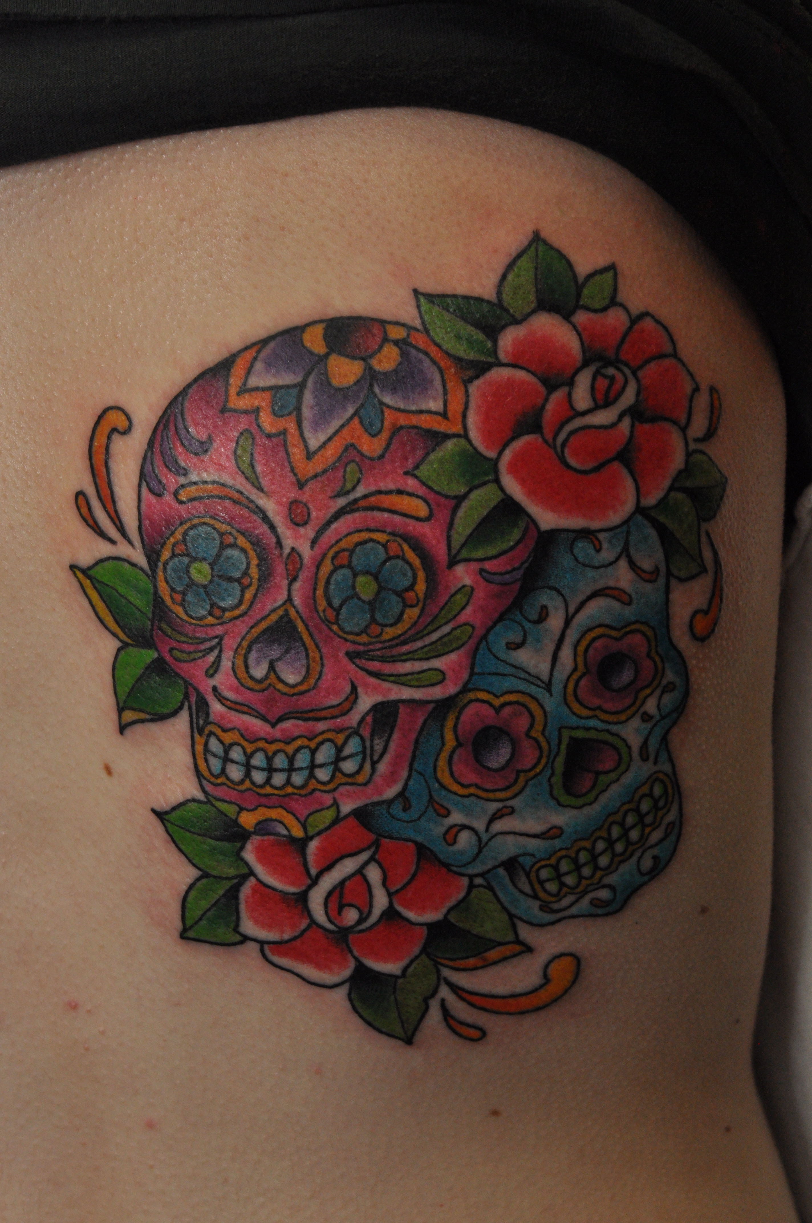 A Couple of Sweet Sugar Skull
