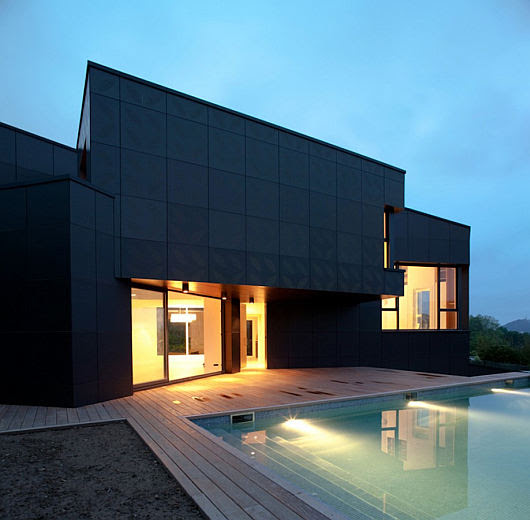 q house 2 modern architecture, modern interior design, art deco