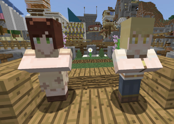 マインクラフト とにかく村人スキンを変えたい人必見 ありきたりで使いやすい一般人風の村人スキン マイクラモール