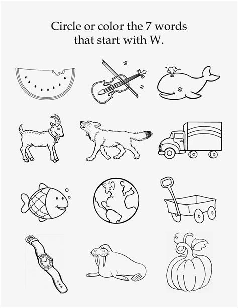 Needs letter w printables for your kindergarten or preschoolers? letter w worksheets for kindergarten worksheet for kindergarten