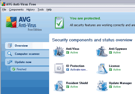 Free antivirus for Windows 7, Vista & XP [download AVG 8.5]