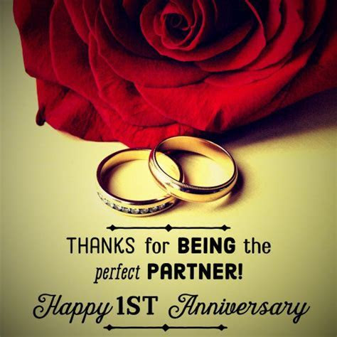 First Anniversary Quotes and Messages for Him and Her  