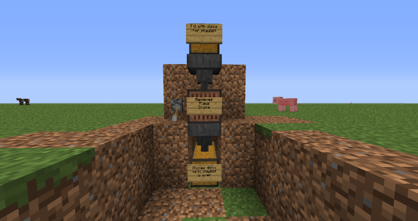 Automatic Jukebox Minecraft