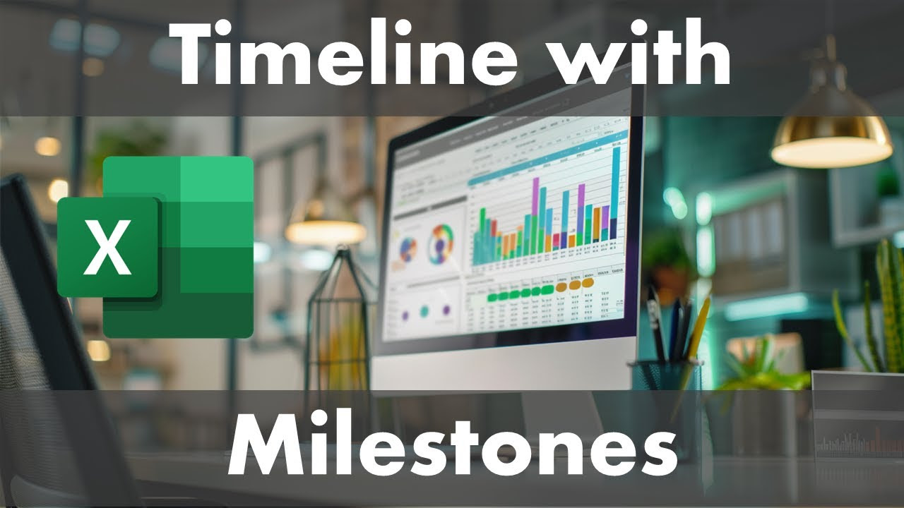 Create a Timeline with Milestones - YouTube