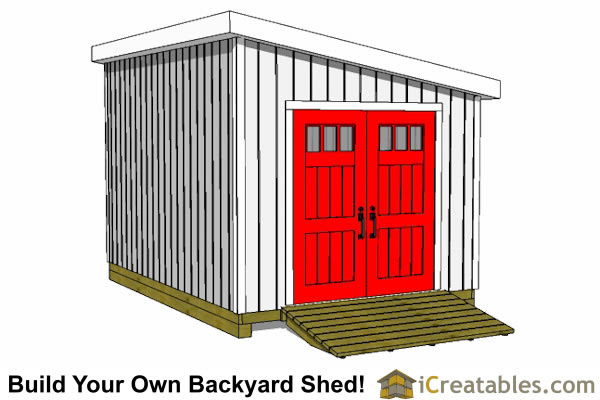 10x16 Lean To Shed Plans | icreatables.com