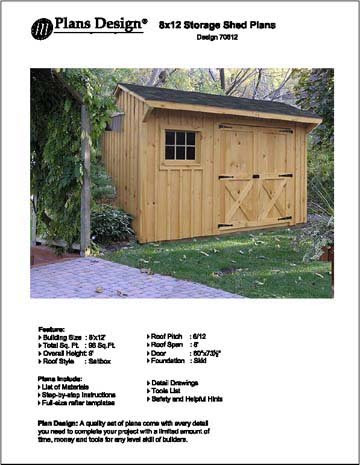 12 Storage Sheds