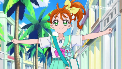 トロピカル ジュ プリキュア 第5話 先輩参上 燃えろ キュアフラミンゴ くにづくり日記じゅげむえみ る