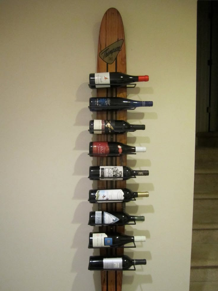 Waterski rack
