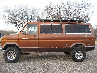 Buy Used 1976 Ford 4x4 Econoline Van 460 Automatic Ac