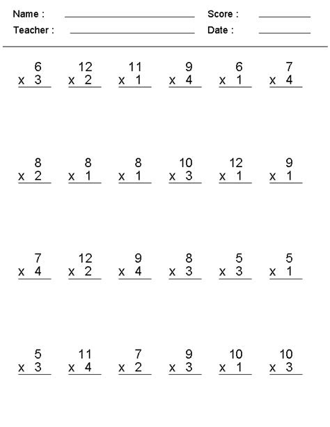  multiplication worksheet grade 3 2 digit multiplication worksheet