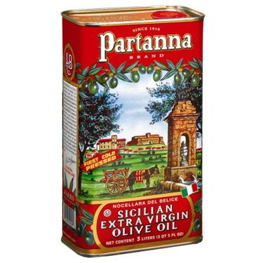 Cheap Partanna Extra Virgin Olive Oil, 101-Ounce Tin