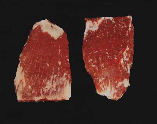 cuts of meat. It is a boneless cut of meat