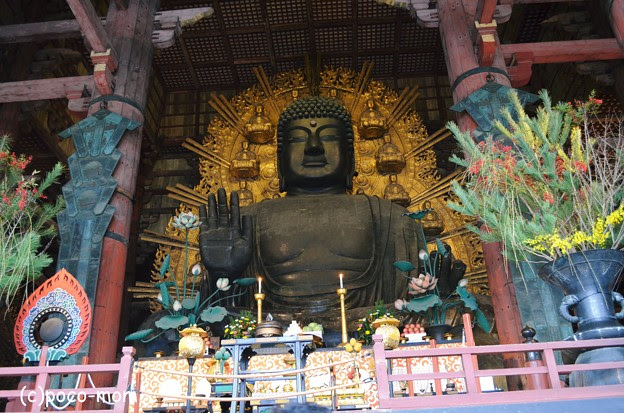 奈良東大寺2 大仏殿 のお仏像様たち 北迫薫の 日本のこと日本のもの