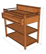 Baby changing tables