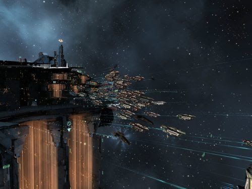 Abaddons leaving the citadel