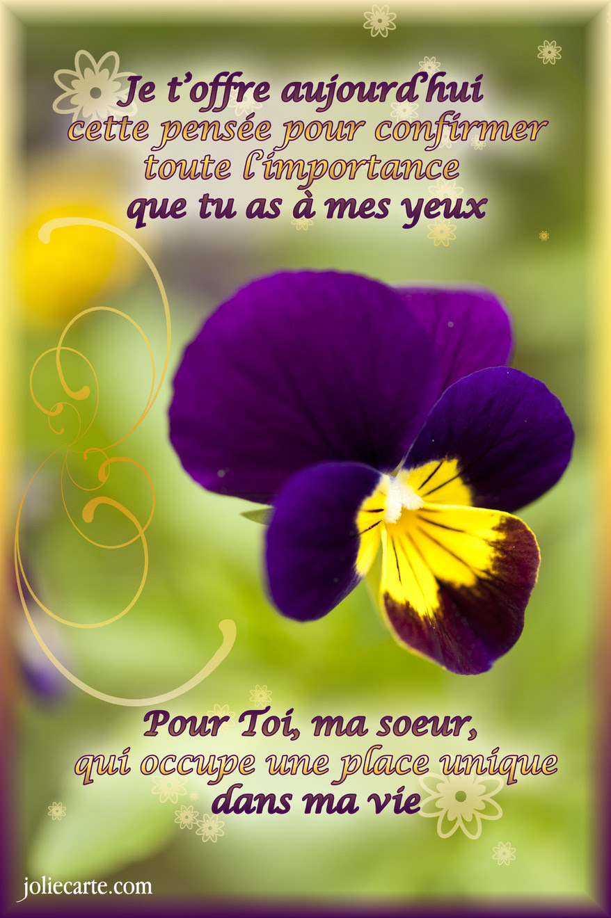 Photograph Anniversaire A Ma Soeur Glenn
