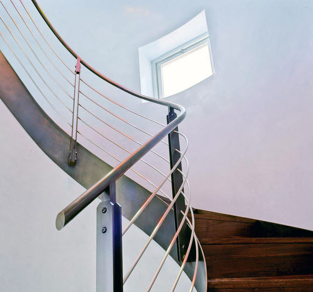 Downtown Duplex - contemporary - staircase - new york - by Axis Mundi