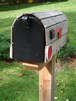 residential mailbox, United States