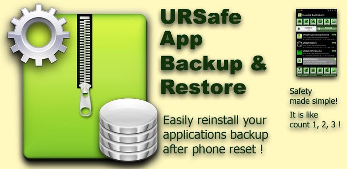 free download android full pro mediafire qvga tablet URSafe App Backup/Restore PRO APK v2.4.130227 armv6 apps themes games application
